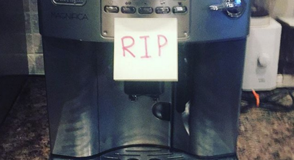 RIP DeLonghi Magnifica